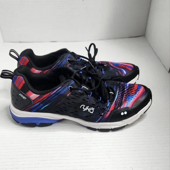 Ryka Vivid R2X Training Black Women's Sneakers Size 9.5