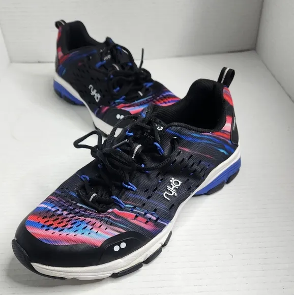 Ryka Vivid R2X Training Black Women's Sneakers Size 9.5
