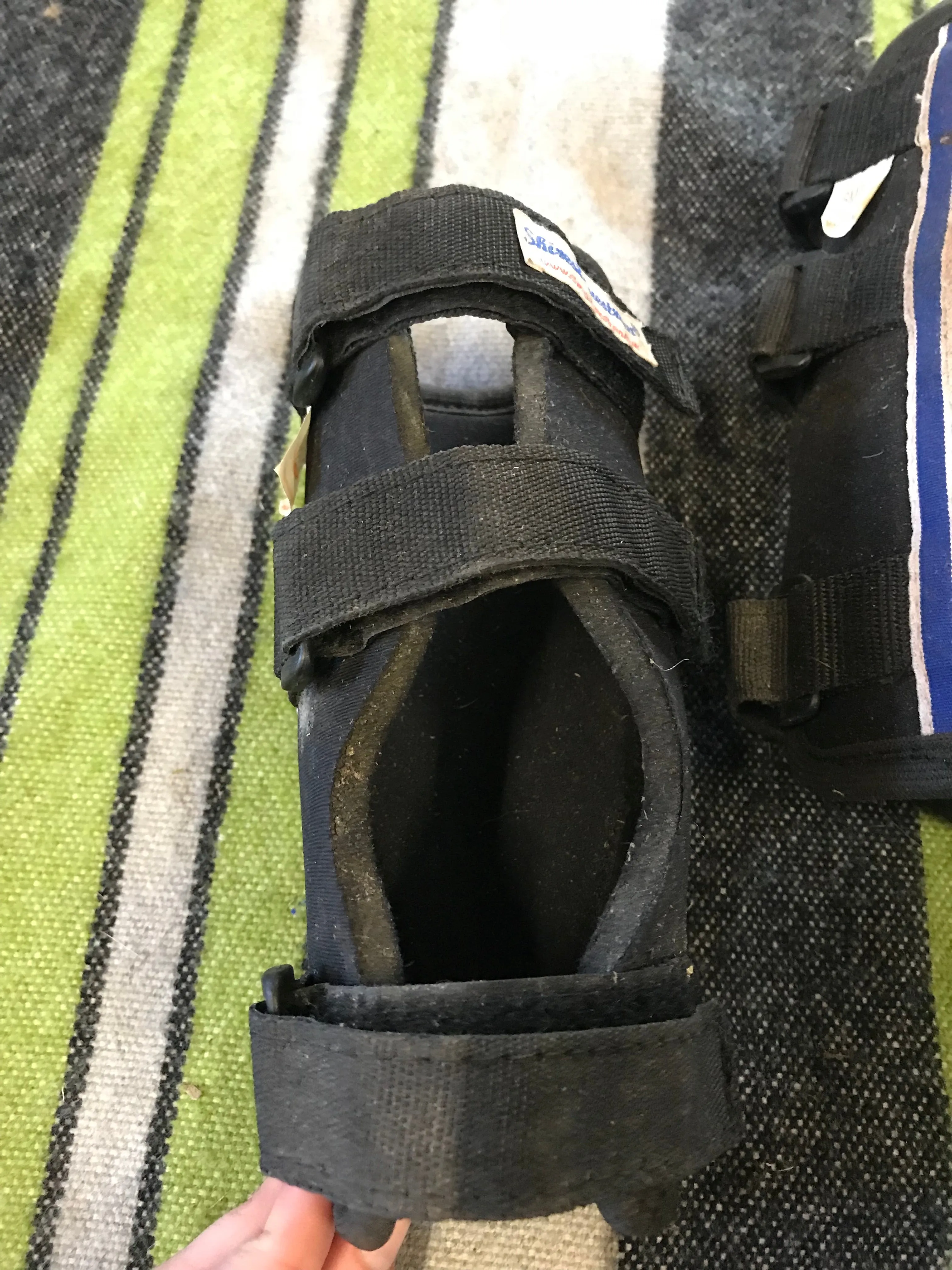 Shires pony size neoprene brushing boots FREE POSTAGE