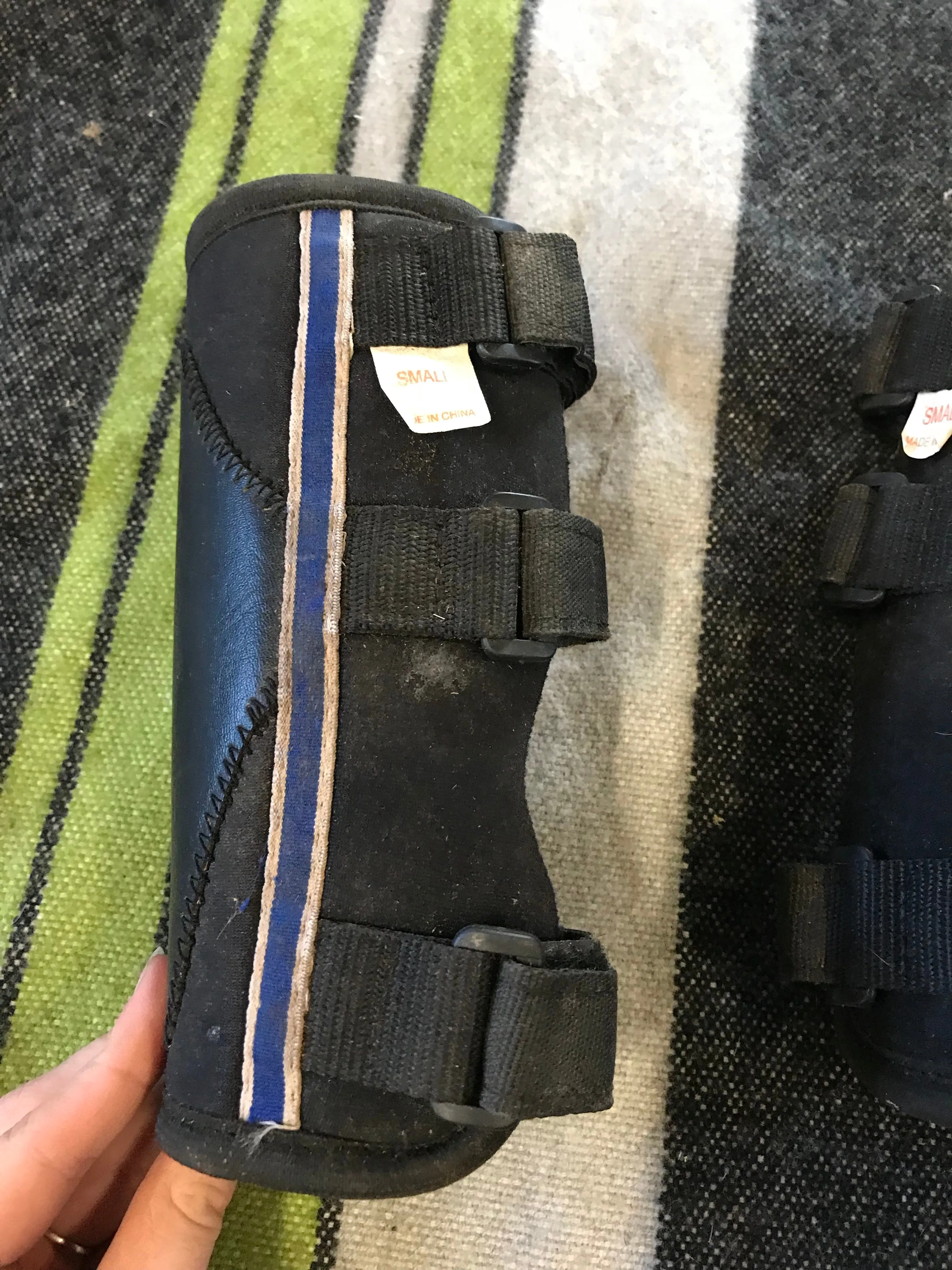 Shires pony size neoprene brushing boots FREE POSTAGE