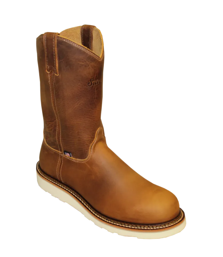 Silverado Men's Wellington– Oil Tan Shipyard Boots
