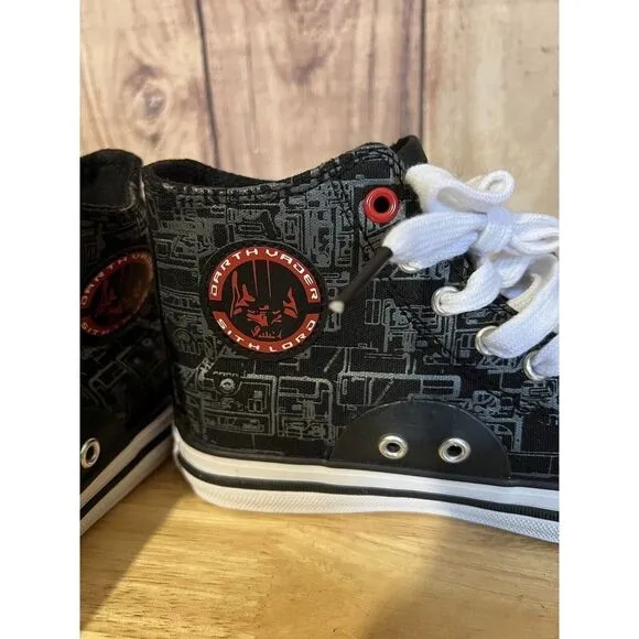 Sketchers Star Wars Dark Side Of The Force Hightops Sz. 13.5 Kids