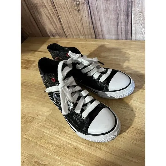 Sketchers Star Wars Dark Side Of The Force Hightops Sz. 13.5 Kids