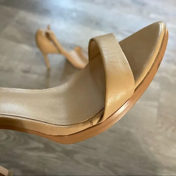 SLNGHR Women's Ankle-Strap Stiletto Heel Sandals Size 6