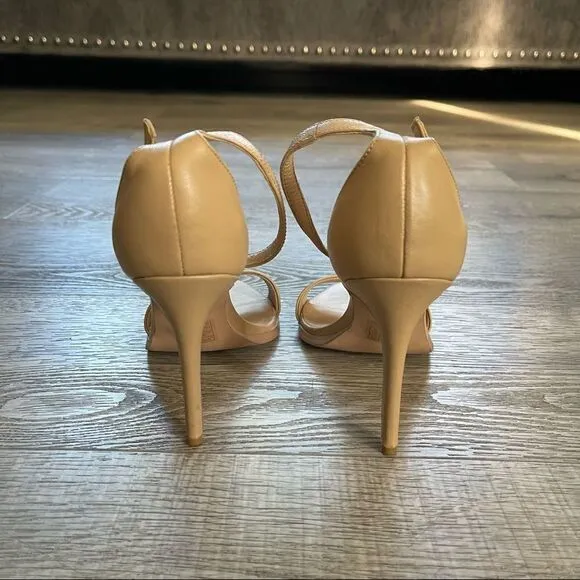 SLNGHR Women's Ankle-Strap Stiletto Heel Sandals Size 6