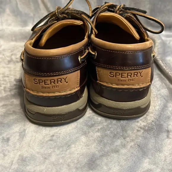 Sperry Gold Cup Top Side Men's Brown Leather Loafers