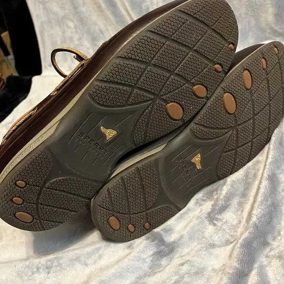 Sperry Gold Cup Top Side Men's Brown Leather Loafers