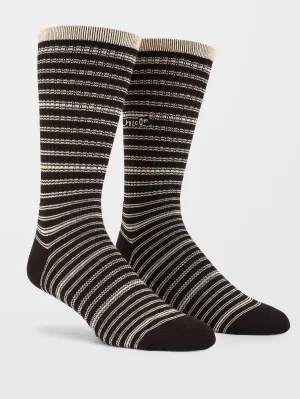 Stripes Socken - BLACK
