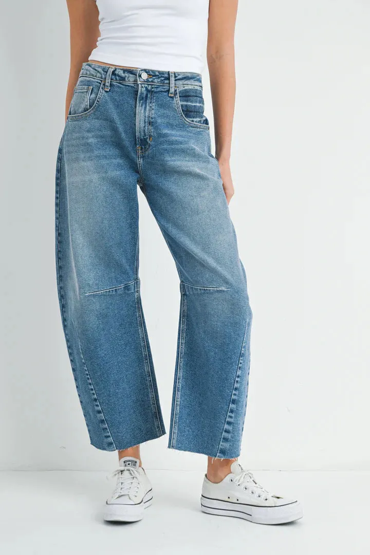 The Wanderlust Barrel Jean