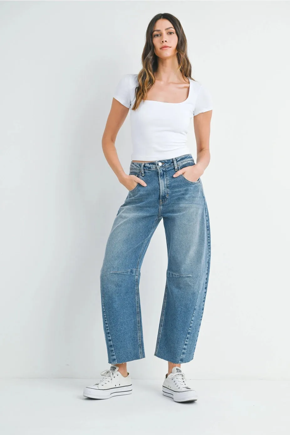 The Wanderlust Barrel Jean