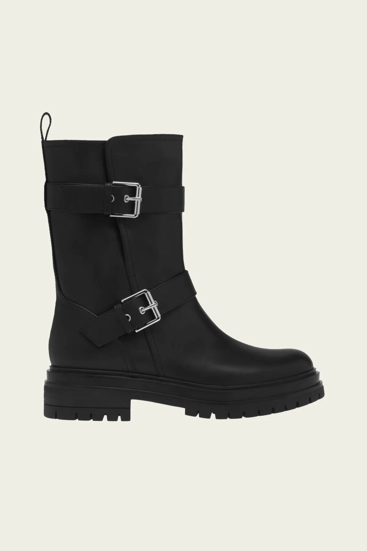 Thiago Biker Bootie in Black