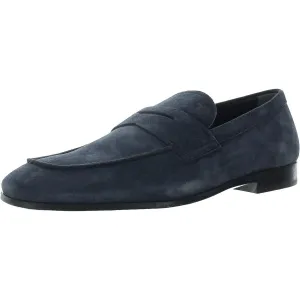 Tods Mens Mocassino Gomma Leggera Solid Suede Loafers