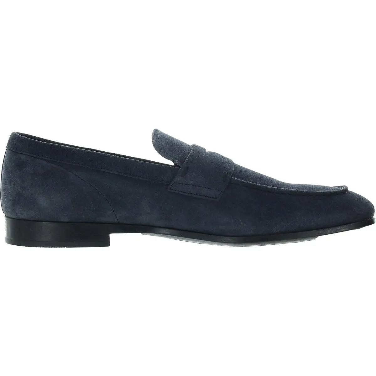 Tods Mens Mocassino Gomma Leggera Solid Suede Loafers