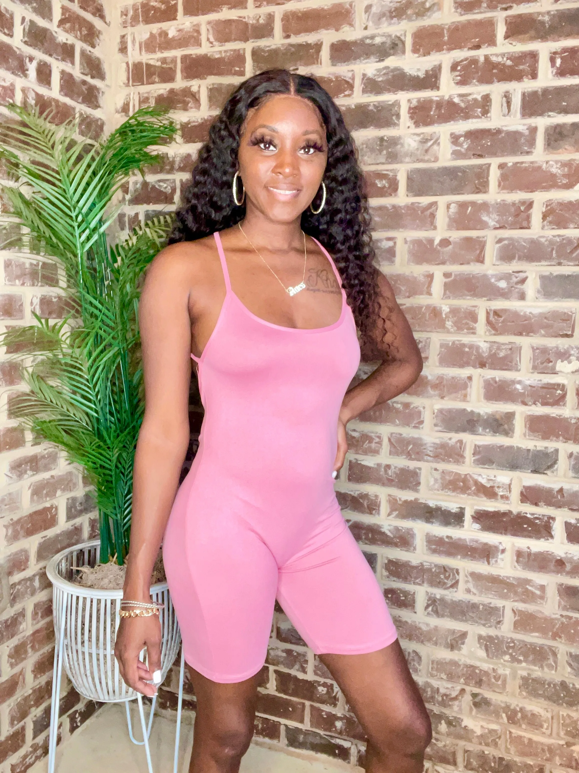Trending Topic Ruched Romper