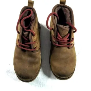 Ugg Neumel II Big Kids Size 3 M Waterproof Boots Wool Lined Brown MSRP $110