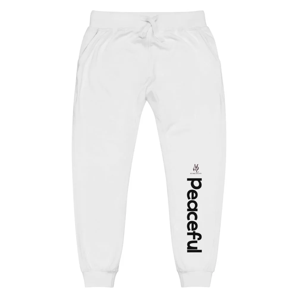 Unisex fleece sweatpants