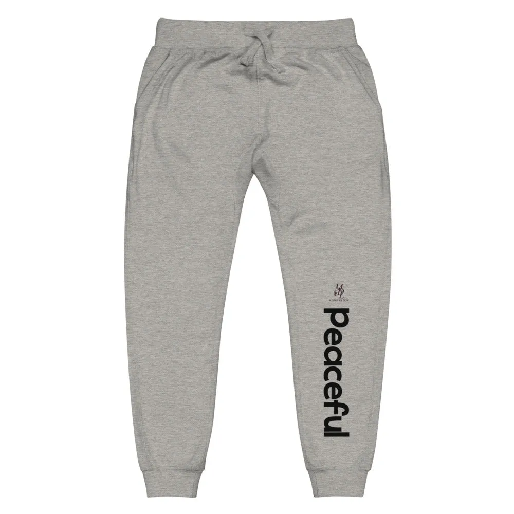 Unisex fleece sweatpants