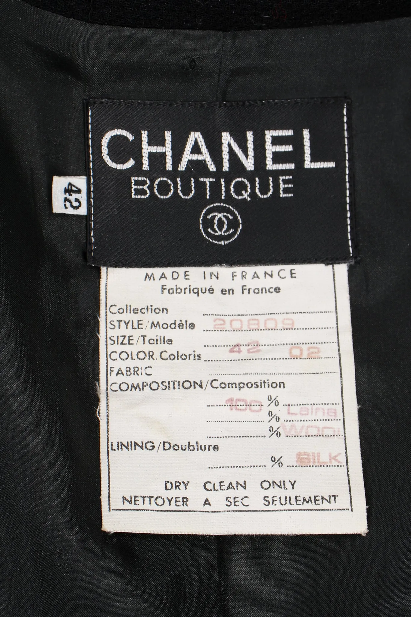 Velvet Contrast Uniform Peacoat