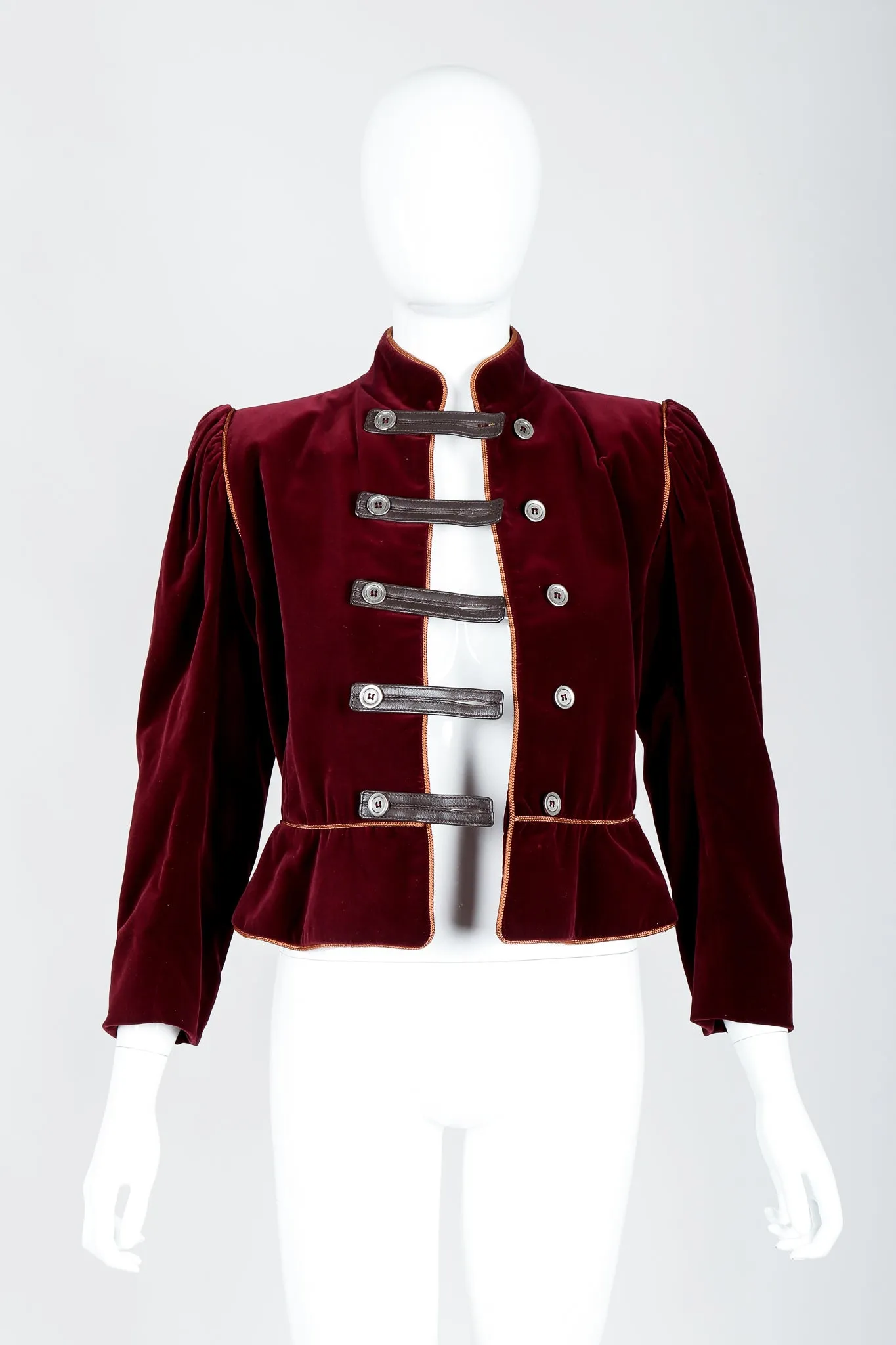 Velvet Military Jacket