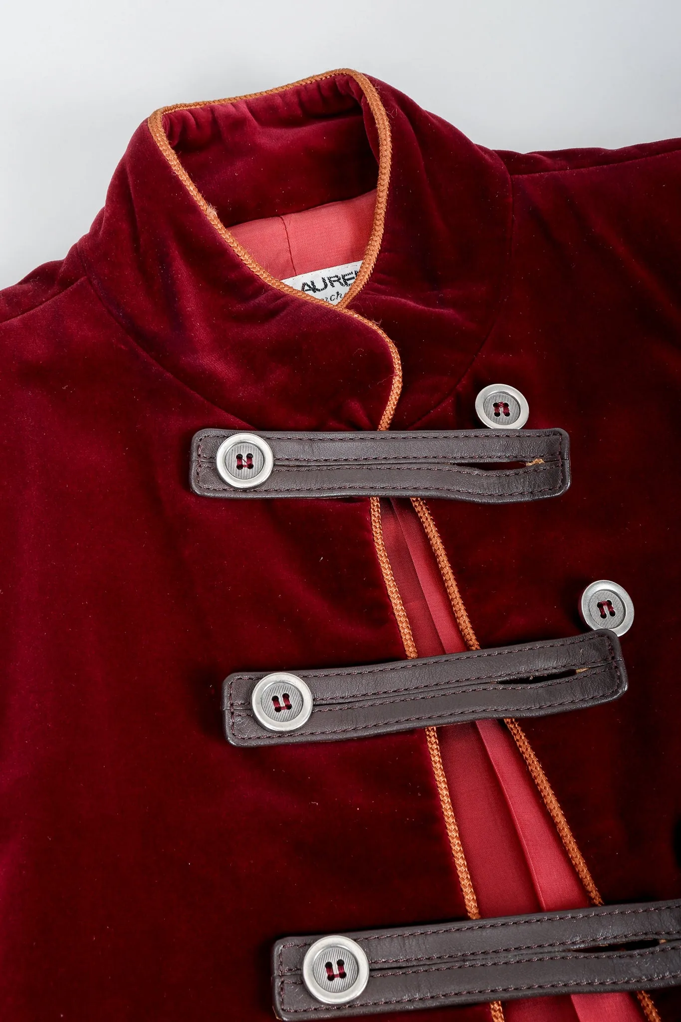 Velvet Military Jacket
