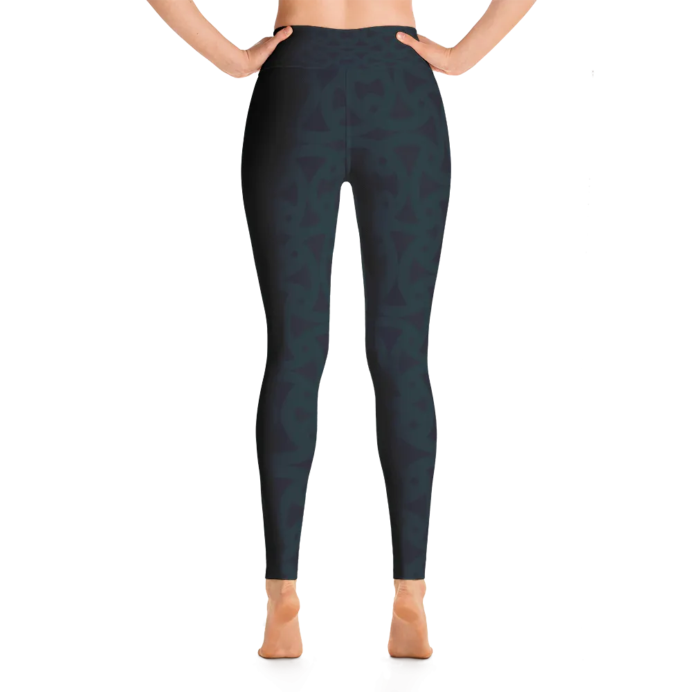Wearable Art Leggings : Pacific