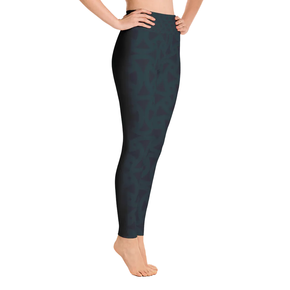 Wearable Art Leggings : Pacific