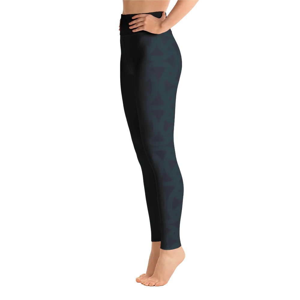 Wearable Art Leggings : Pacific