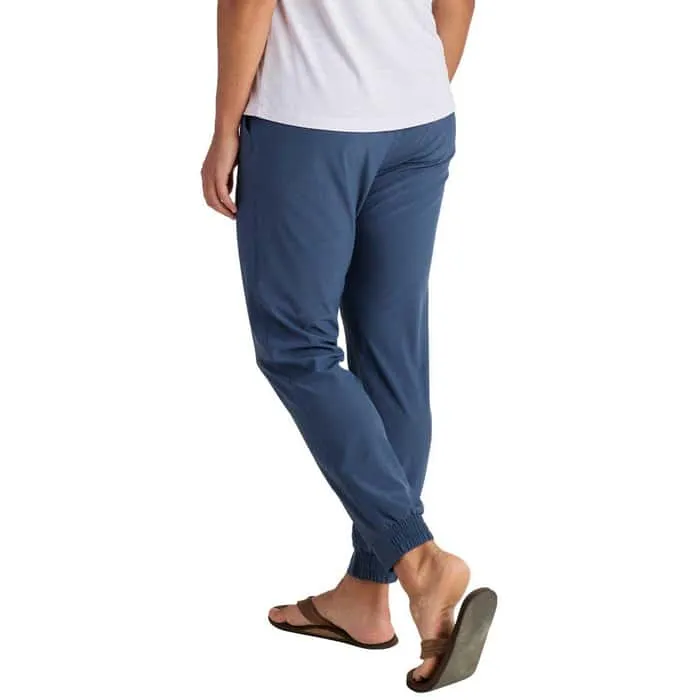 WOMEN'S FREE FLY PULL-ON BREEZE JOGGER | BLUE DUSK II