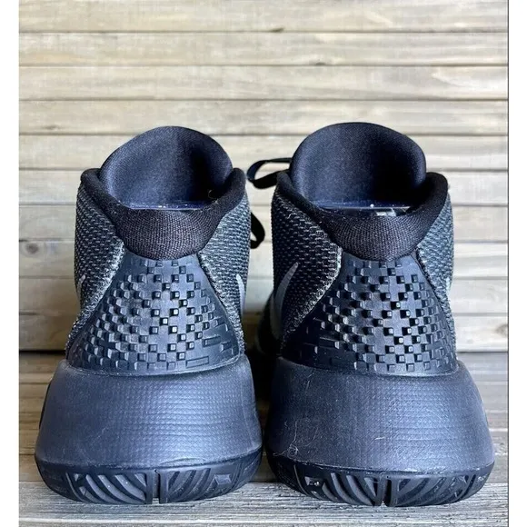 Youth Nike KD Trey 5 Black 2015 Athletic Mid Basketball Sneakers Shoes Size 7 Y‎